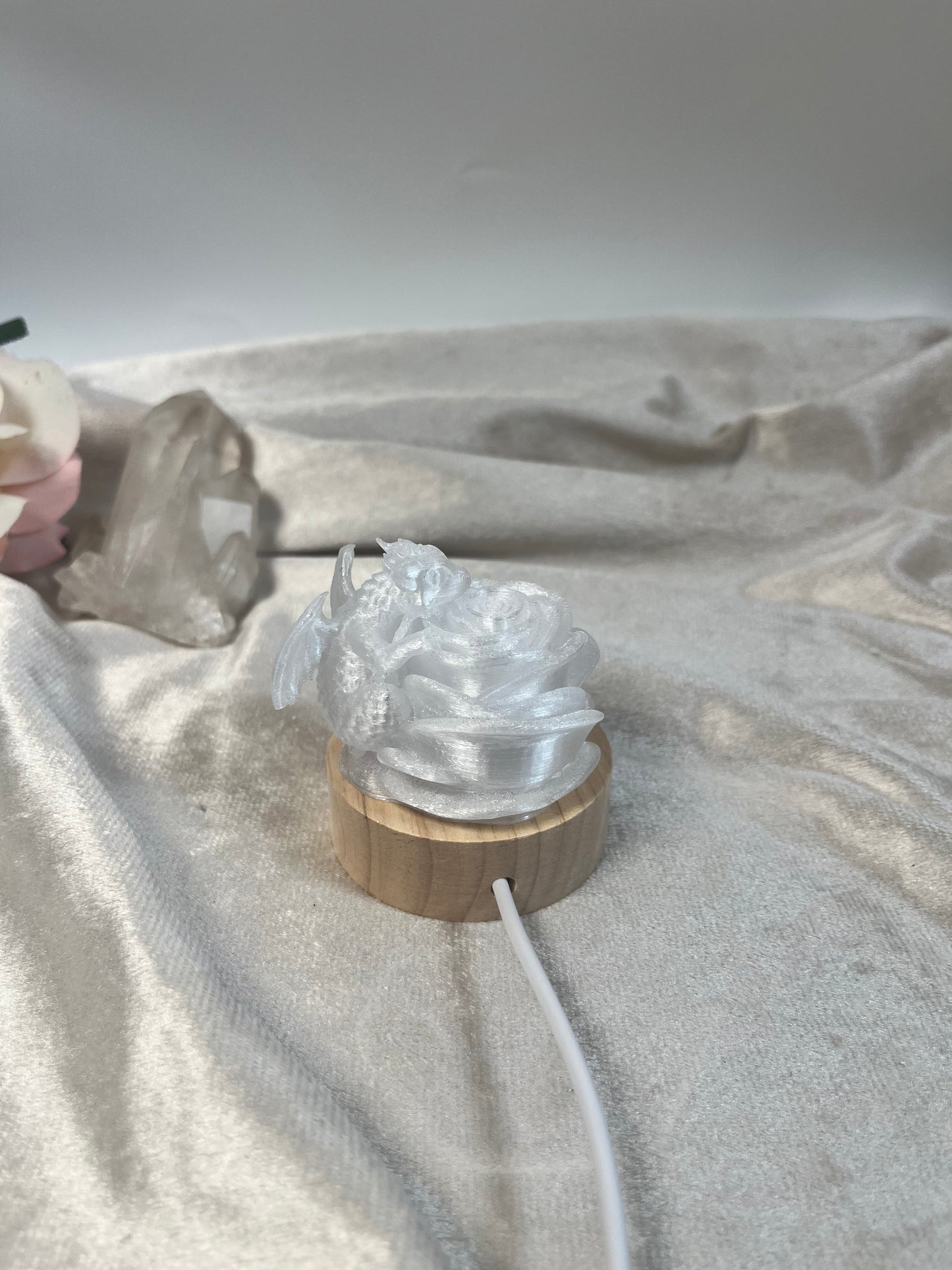 Drachen/ Rose Lampe