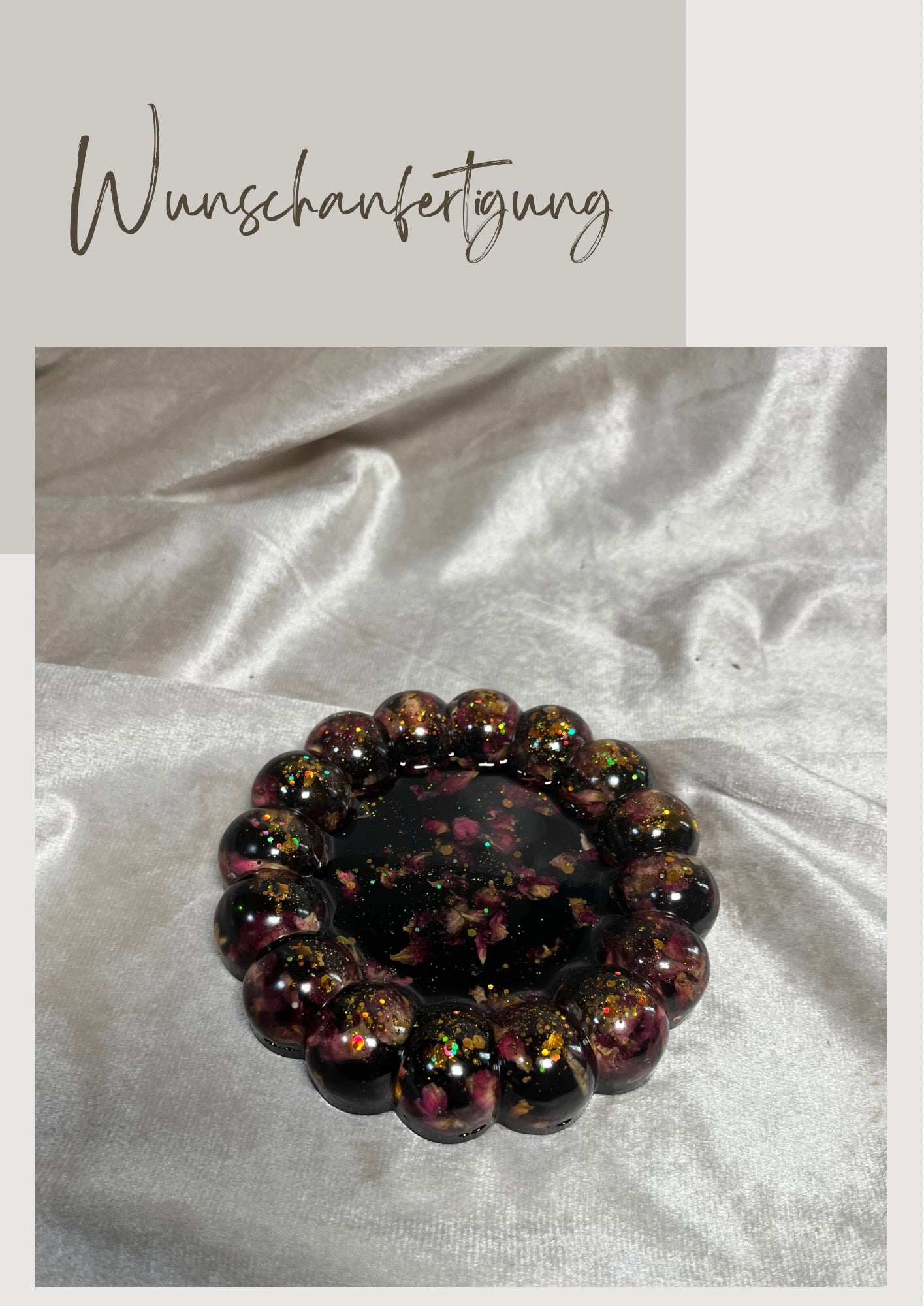 Untersetzer Bubble Wunschanfertigung