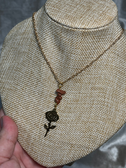 Kette Rose Goldfluss
