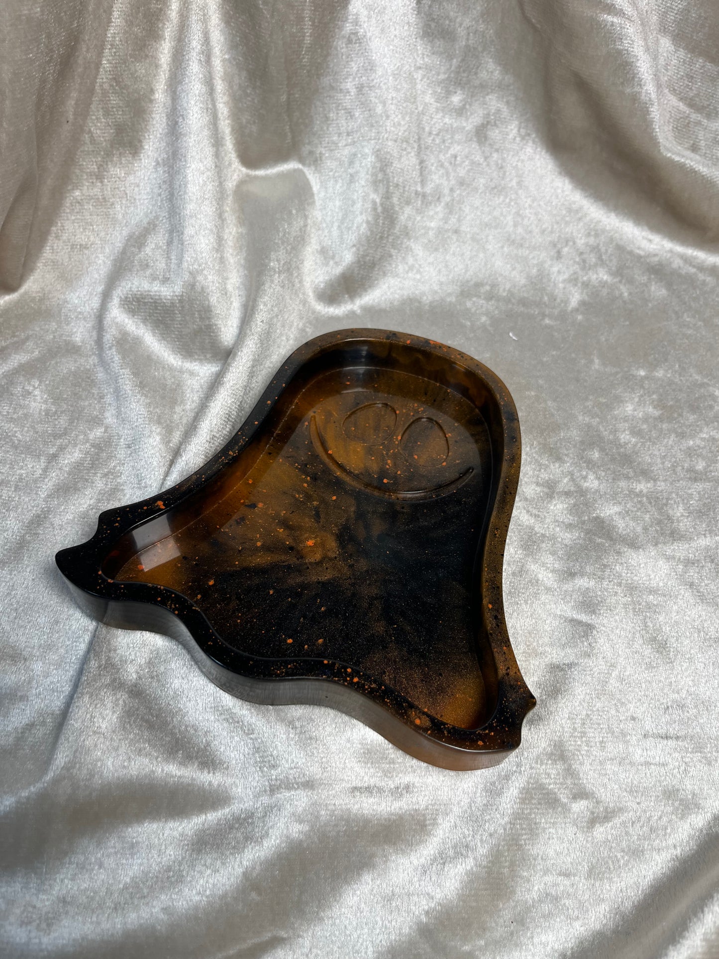 Geist Schmuckschale Schwarz Orange