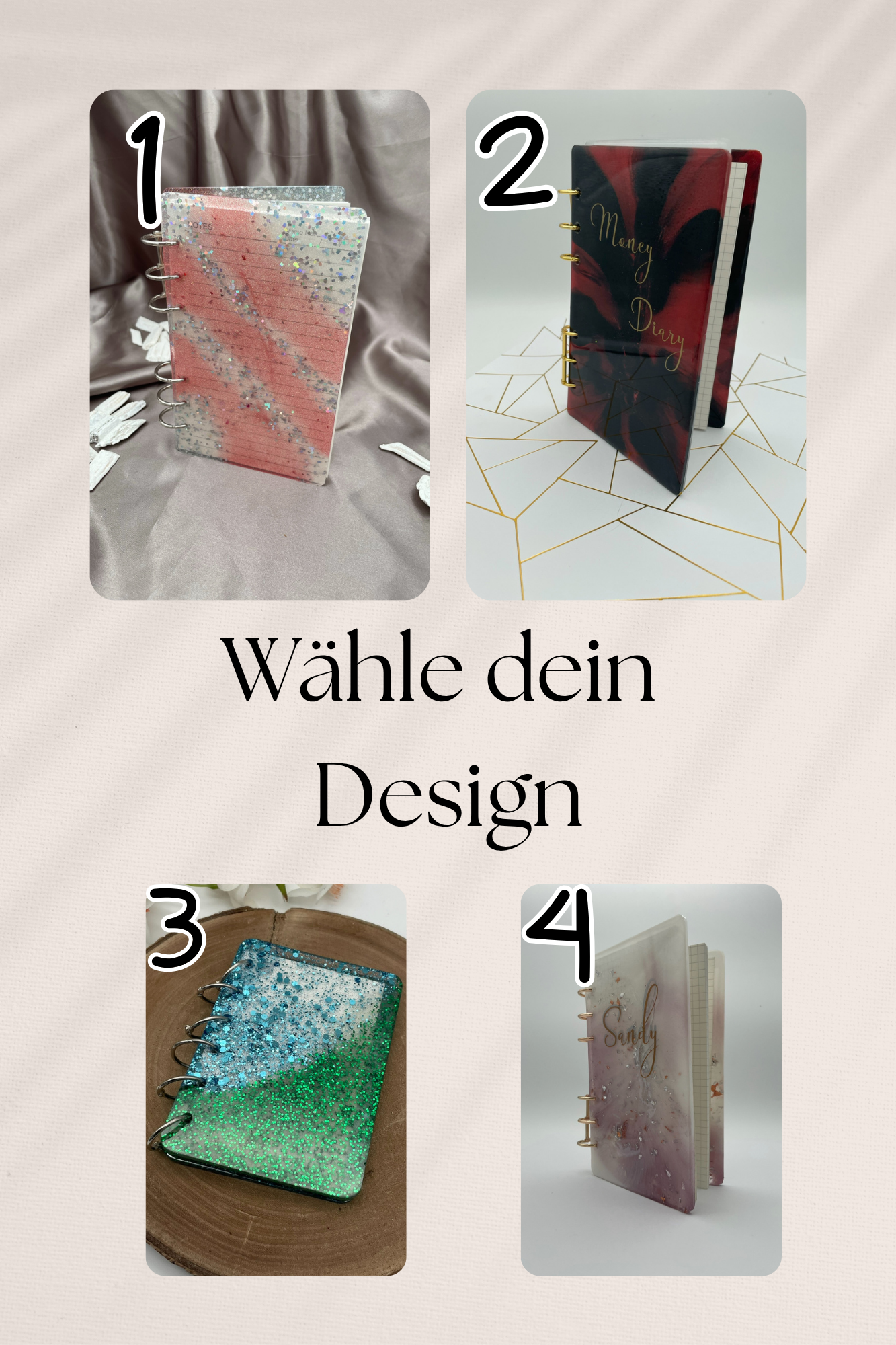 Notizbuch Wunschanfertigung