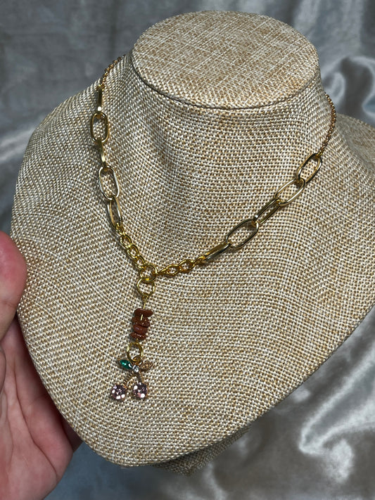 Kette Kirsche Goldfluss