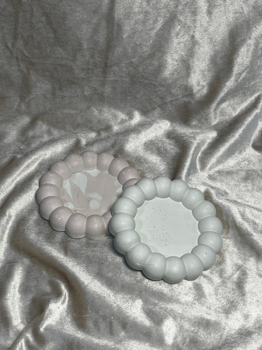 Untersetzer Bubble Rund Jesmonite