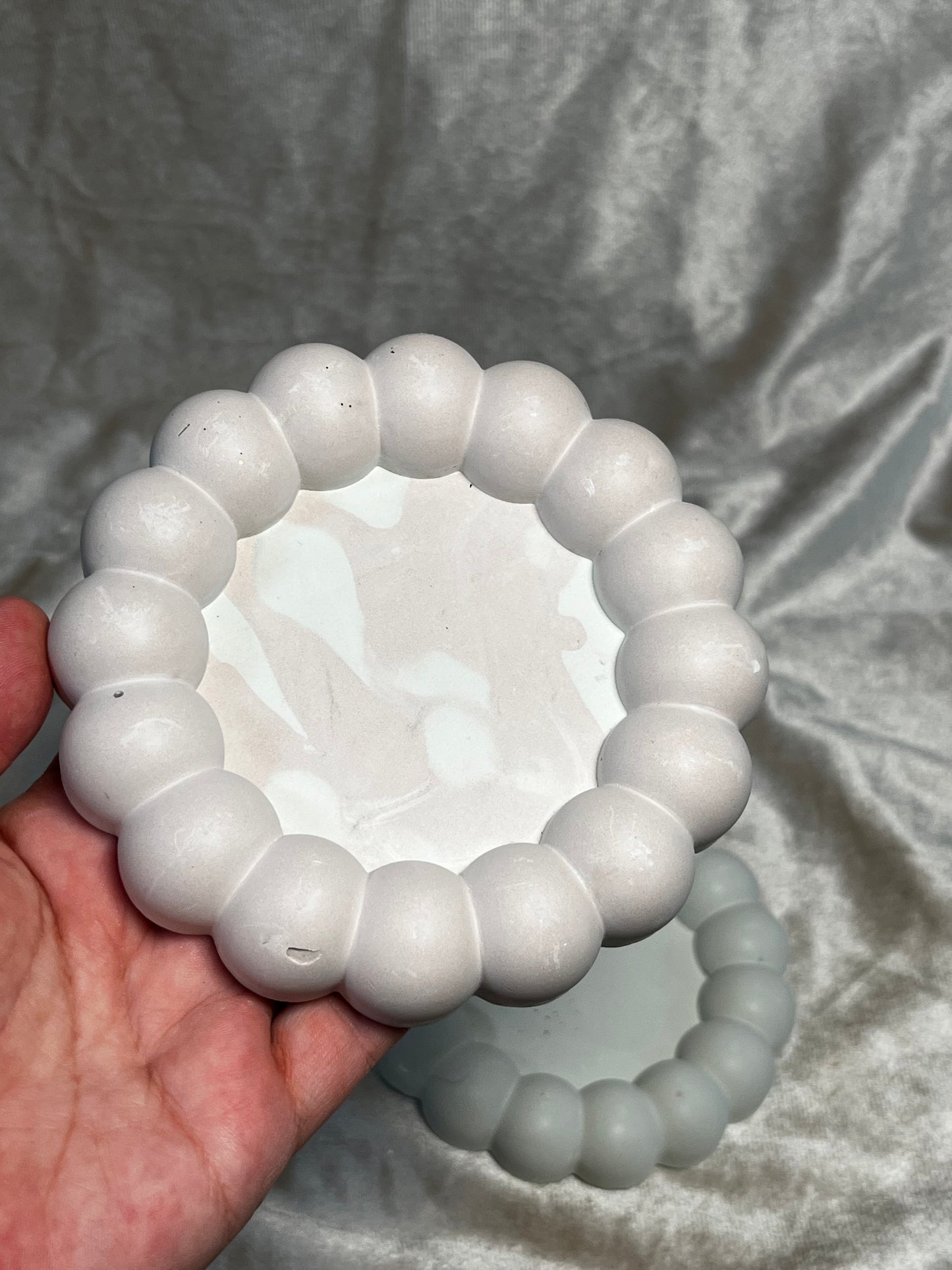 Untersetzer Bubble Rund Jesmonite