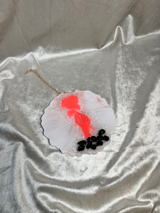 Wandbild Rose Rosa Rot