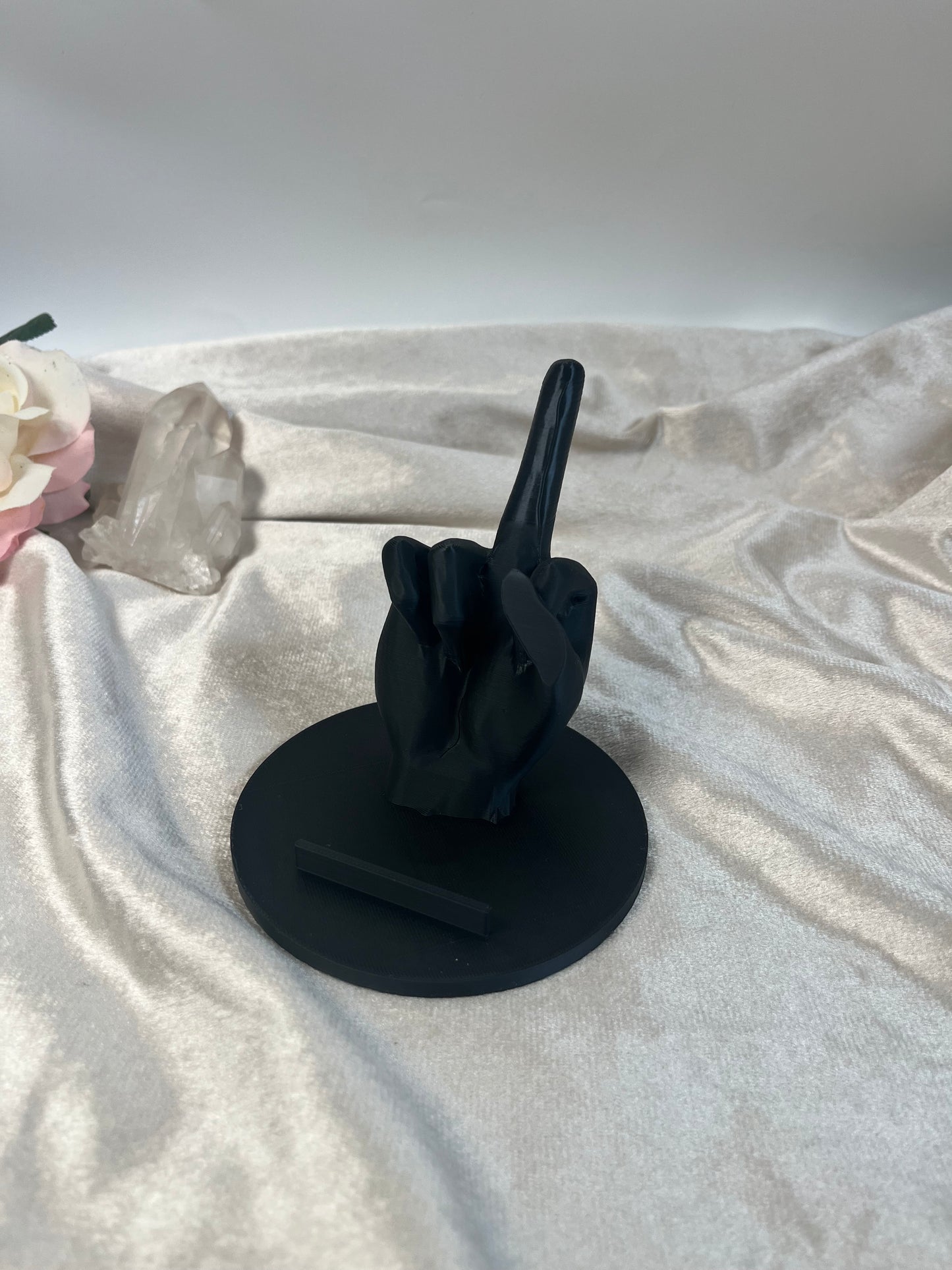 Handy Halterung Mittelfinger