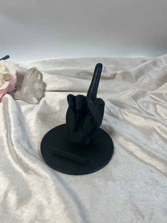 Handy Halterung Mittelfinger