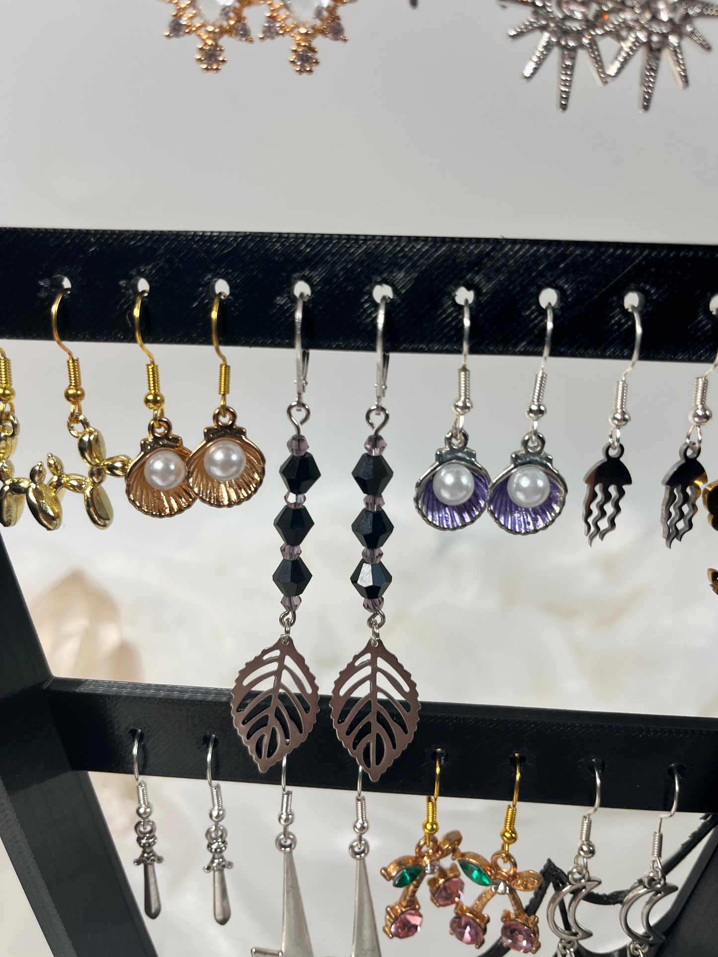 Verschiedene Ohrringe