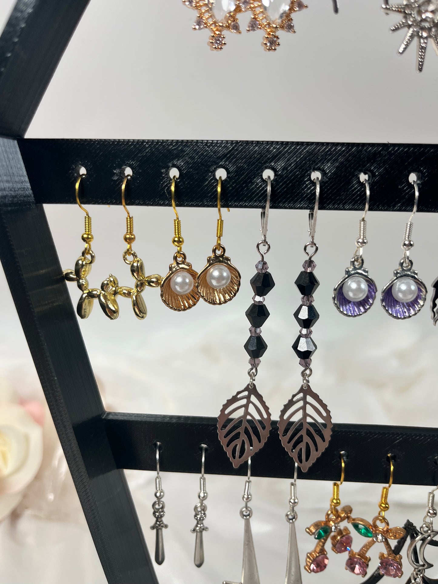 Verschiedene Ohrringe