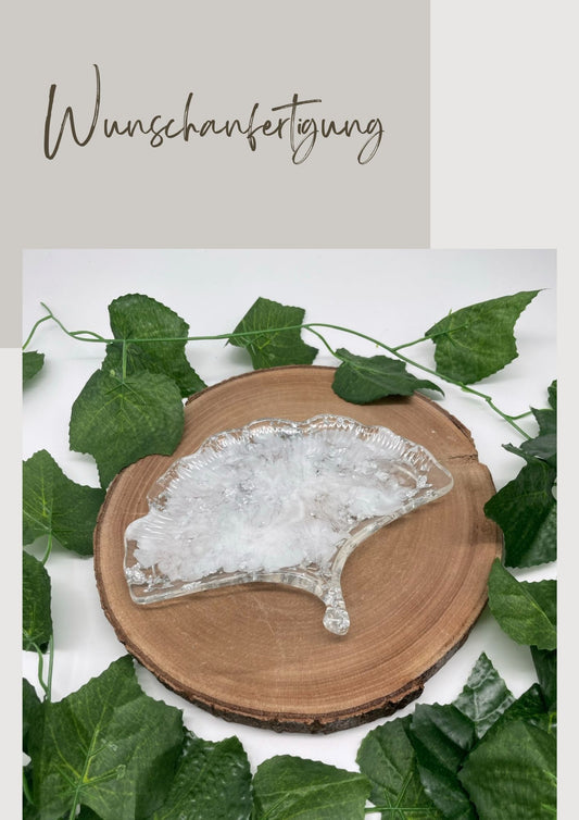 Ginko Schmuckschale Wunschanfertigung