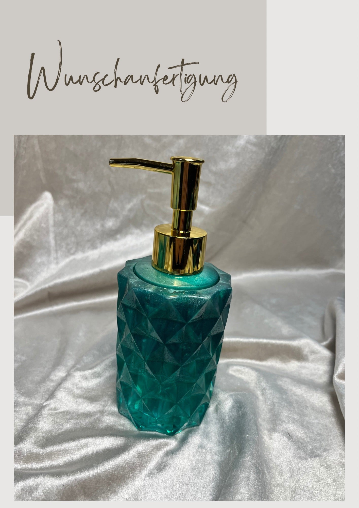 Seifenspender Wunschanfertigung