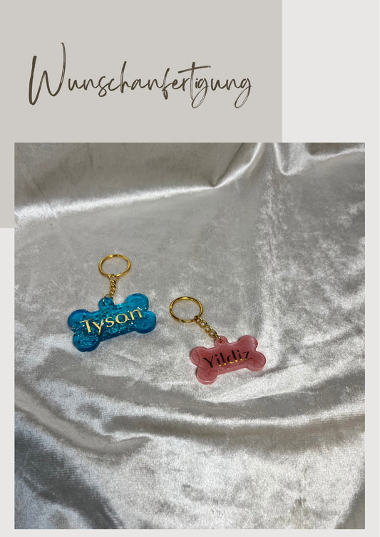 Pfoten Schlüsselanhänger Wunschanfertigung
