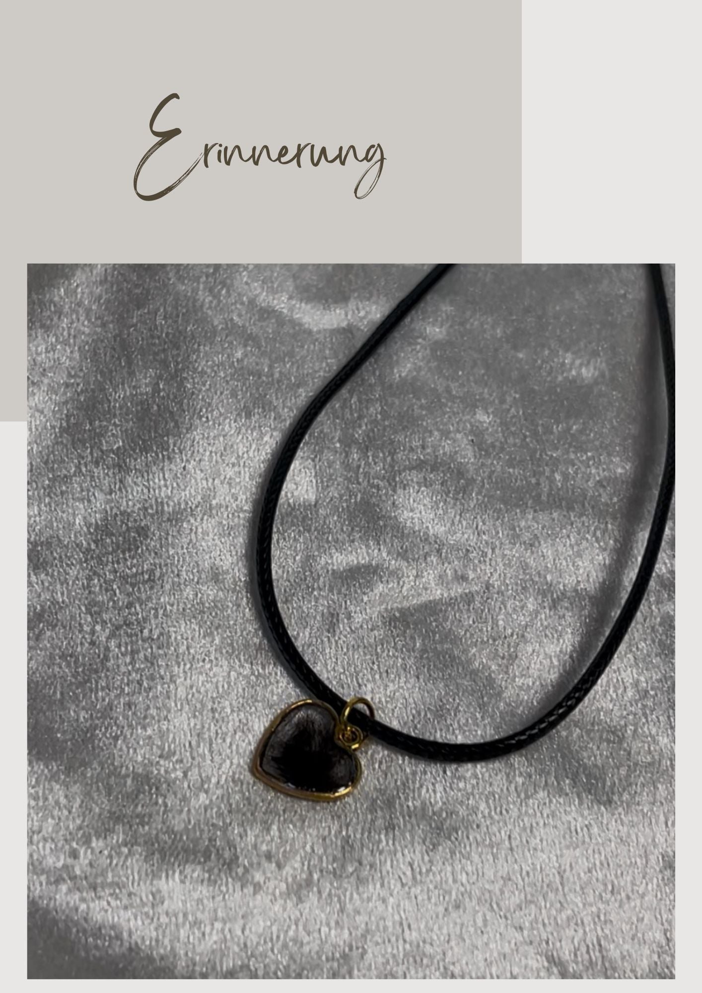 Herz kette Erinnerung