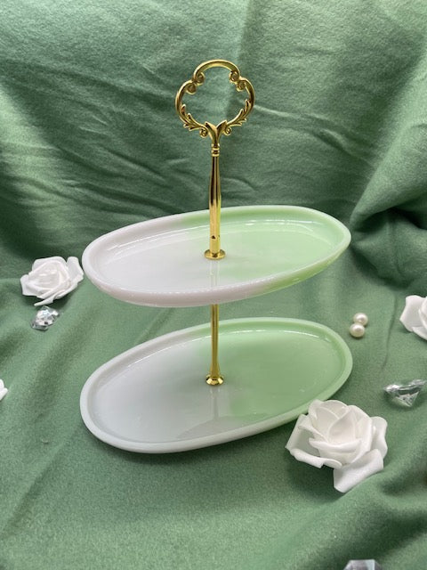 Etagere Mint Weiß